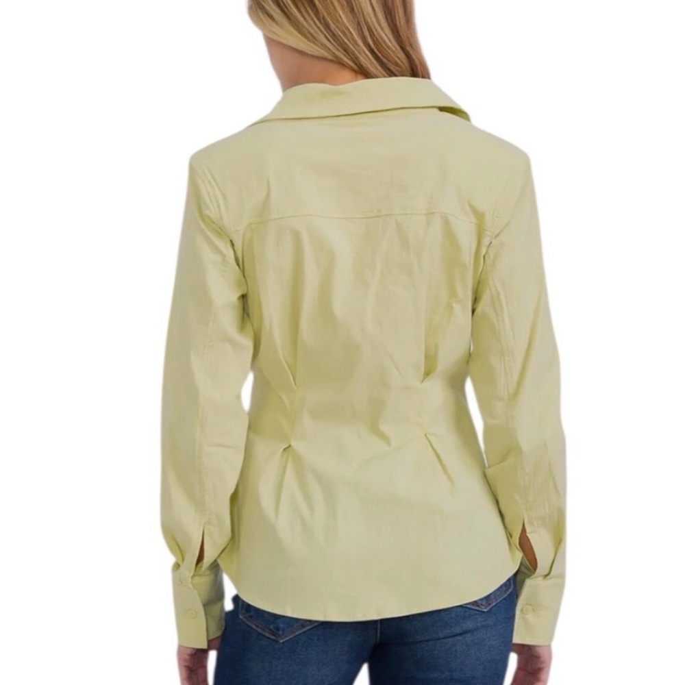 #978 Easel Button Up Blouse - Picture 2 of 2